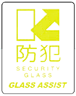 防犯ガラスマーク Glass Assist